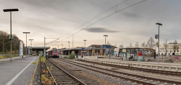 Nur die Schienen sollen bleiben: Der Rest des Kirchheimer Bahnhofareals dürfte nach einem städtebaulichen Wettbewerb völlig umge