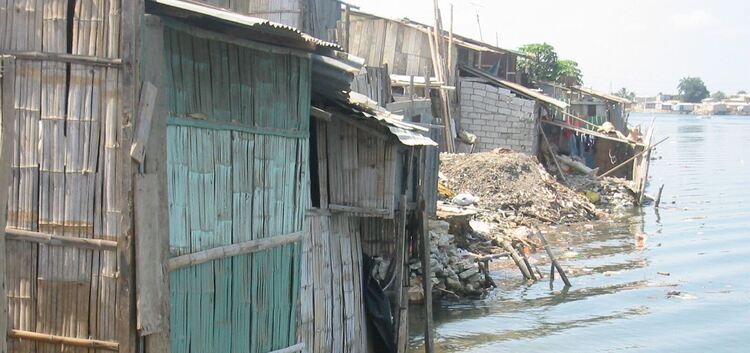 Wo alles begann: Hütten im Elendsviertel Guasmo. Foto: privat