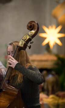 Besinnliche Musik in der Vorweihnachtszeit gab es in der Martinskirche. Foto: Markus Brändli