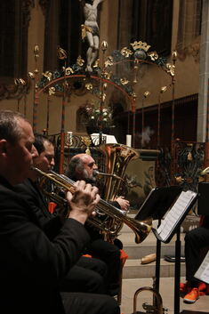 Die Männerriege begeisterte das Publikum in der Weilheimer Peterskirche.Foto: Nicole Mohn