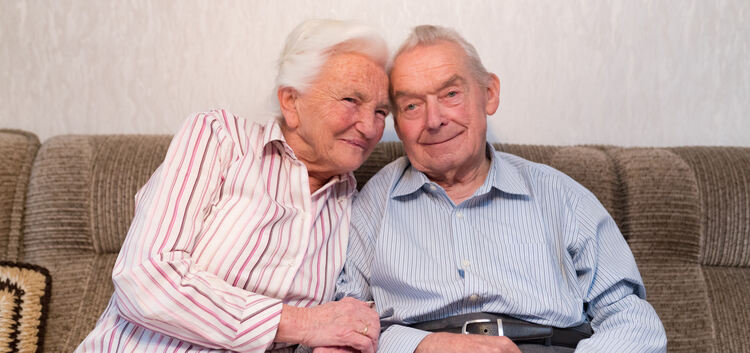 Seit 60 Jahren ein Paar: Maria und Fritz Munk. Foto: Carsten Riedl