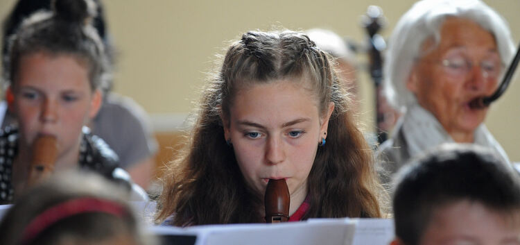 Die Lenninger Musikschule unternimmt vielerlei Anstrengungen, um Kinder für Instrumente zu begeistern. Dazu gehören die Beteilig