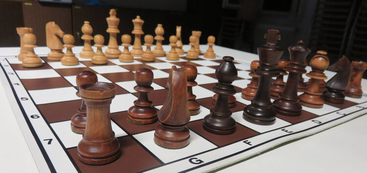 Schach, ein Sport für Konzentrationskünstler.Foto: pr