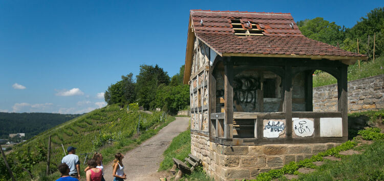 Die Wengerterschutzhütte in den Esslinger Weinbergen wurde von Unbekannten übel zugerichtet. Nicht der erste Fall von Vandalismu