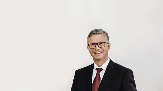 Heinz Eininger, Landrat des Landkreises Esslingen.