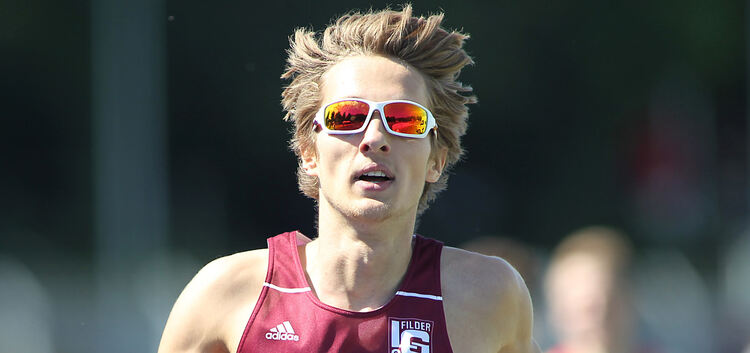 Lukas Eisele von der LG Filder ist neuer deutscher Vizemeister über 5¿000¿Meter.Foto: Görlitz