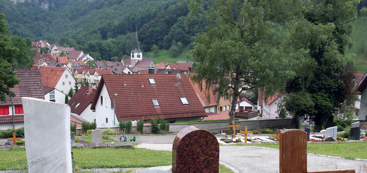 Auf dem Gutenberger Friedhof gibt es künftig auch Urnenrasengräber. Foto: Jean-Luc Jacques