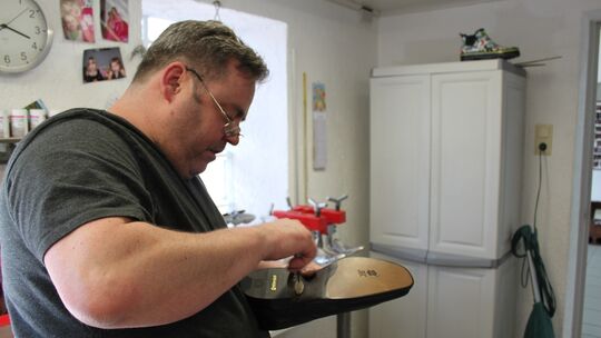 Handwerksberuf Schuhmacher