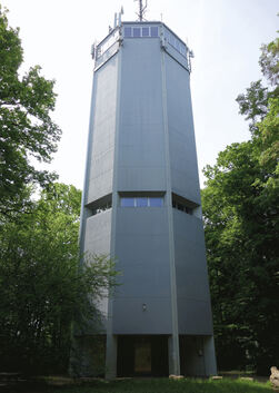 Die defekte Auslaufleitung beim Wasserturm im Hohenreisach sorgte für Wassermangel.