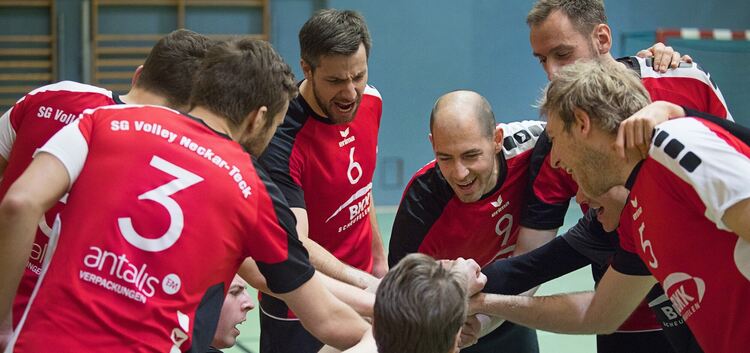 Teamwork ist bei den SG-Volleyballern gefragter denn je - das Oberligateam sucht immer noch einen Trainer. Foto: Mirko Lehnen