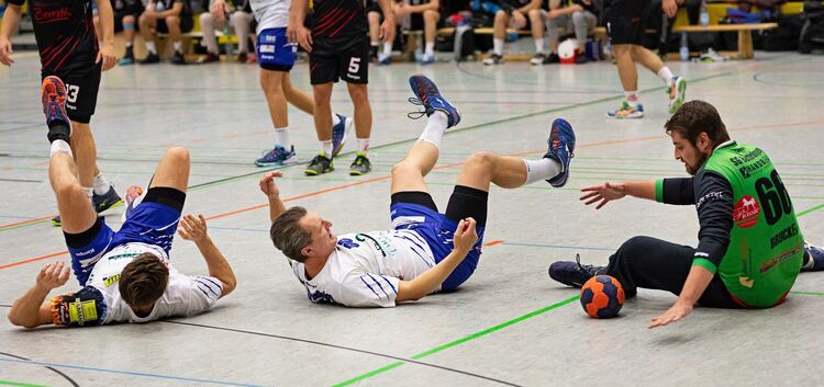 Die VfL-Handballer brachten gegen Biberach keinen Fuß auf den Boden.Archiv-Foto: Mirko Lehnen