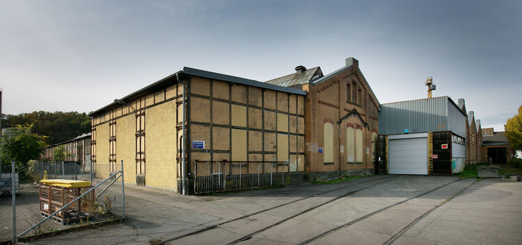 Im einstigen Eisenbahnausbesserungswerk kann sich die Hochschule ein Interimsquartier für ihr Innovationszentrum vorstellen.Foto