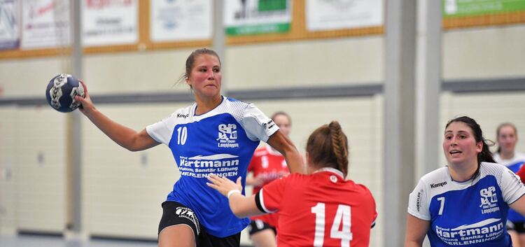 Susi Schilling steuerte fünf Treffer zum SG-Sieg bei.Foto: Markus Brändli