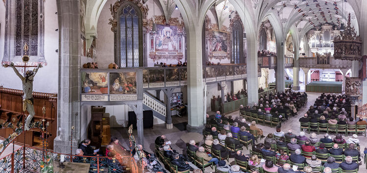 Volle Kirchen wie bei Konzerten - so auf diesem Archivbild von der Weilheimer Peterskirche - sind am heutigen Abend die Regel.Fo