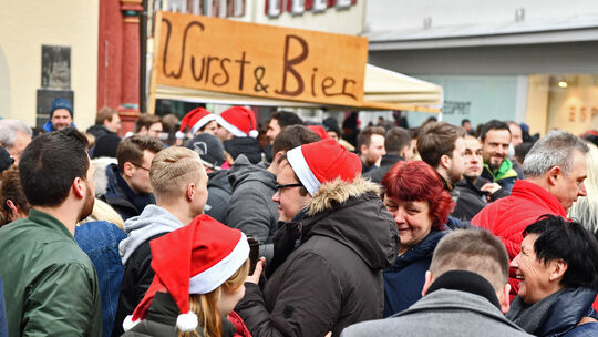 Heiliger Vormittag, Heiligabend, Weihnachten, Marktplatz Kirchheim, Heiliger Morgen