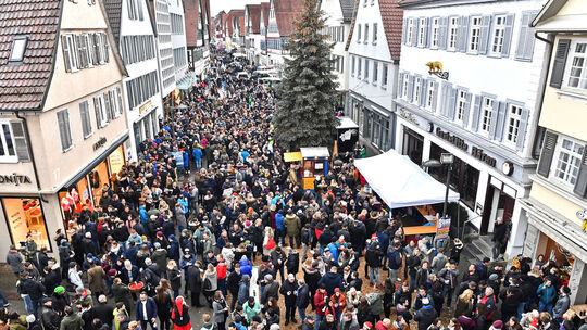 Heiliger Vormittag, Heiligabend, Weihnachten, Marktplatz Kirchheim, Heiliger Morgen
