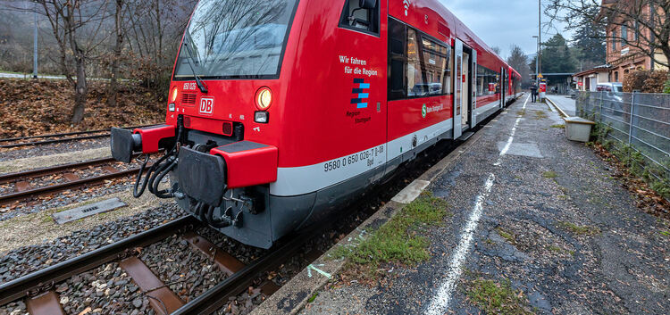 S-Bahn Bahn Zug Tälesbahn Neue Wagons Fahrzeuge