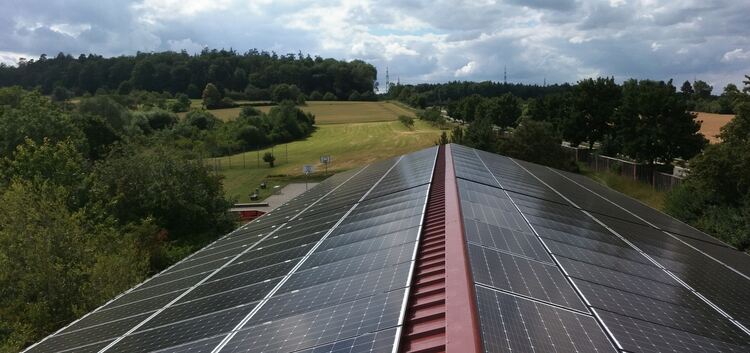 Neu: die Photovoltaikanlage in Lindorf.Foto: privat