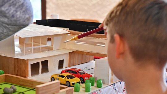 Mehrgenerationenhaus Linde, Architekturworkshop, Architektur Workshop für Kinder