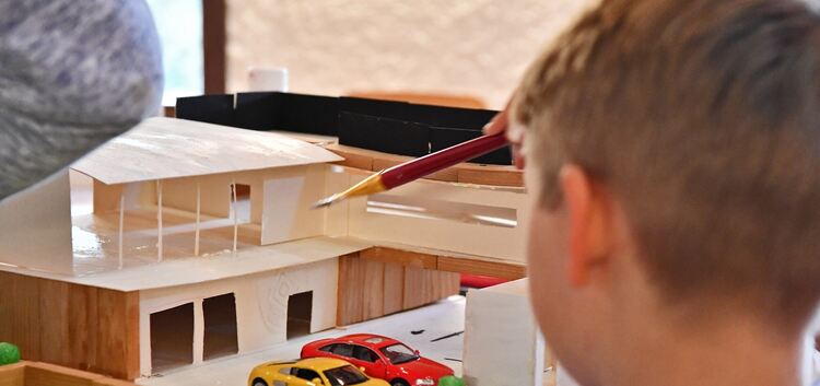 Mehrgenerationenhaus Linde, Architekturworkshop, Architektur Workshop für Kinder
