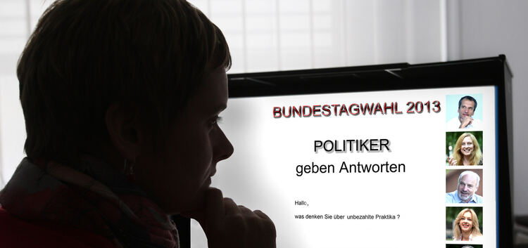 Ran an die Monitore: Ab heute können junge Teckboten-Leser Fragen, die sie bewegen, an die Kirchheimer Bundestagskandidaten stel