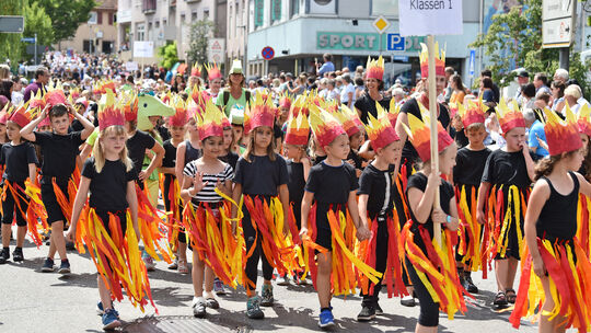 1250 Jahre Weilheim, Stadtjubiläum, Festumzug