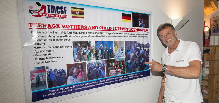 Der Kirchheimer Physiotherapeut Herbert Flach engagiert sich in Uganda für eine Schule für Waisenkinder und neuerdings auch für