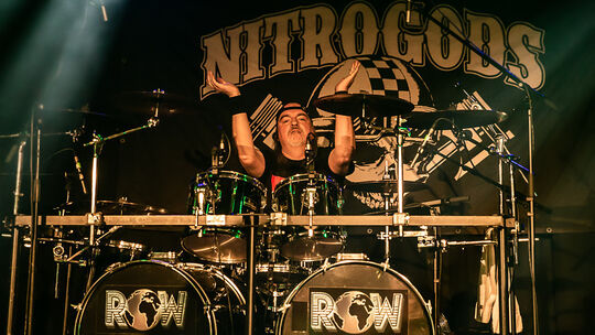 Die Schwermetaller spielen beim „ROW“ alle für einen guten Zweck.Fotos: pr