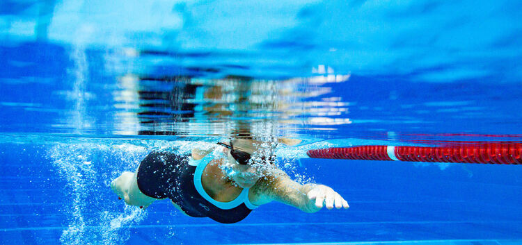Bis an die Schmerzgrenze: Beim „Swim and Run“ können sich Ausdauersportler ordentlich auspowern.Fotos: Carsten Riedl