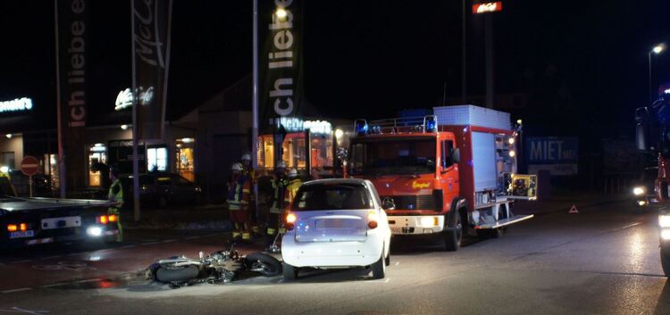 Donnerstag, den 29.08.2019 kam es gegen 21:00 Uhr in Koengen zu einem Verkehrsunfall mit einem Motorrad, bei dem der Fahrer des