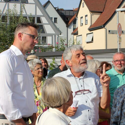 Andreas Schwarz und Andreas Kenner informierten das Publikum auf unterhaltsame Weise.Foto: pm