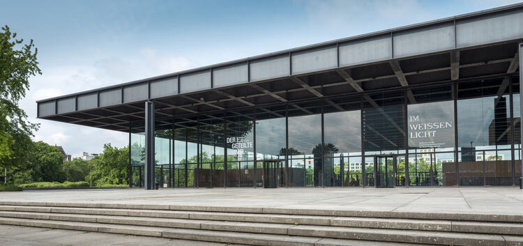 Deutlich radikaler: Die Nationalgalerie, ein Entwurf des „Bauhaus“-Architekten Mies van der Rohe. Foto: iStockphoto.com/ mikolaj