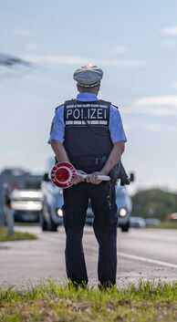 Alles genau im Blick: Die verschärften Kontrollen der Polizei haben sich gelohnt. Foto: Carsten Riedl