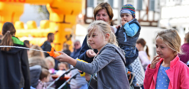 Kinderfest, Kindertag auf dem Marktplatz