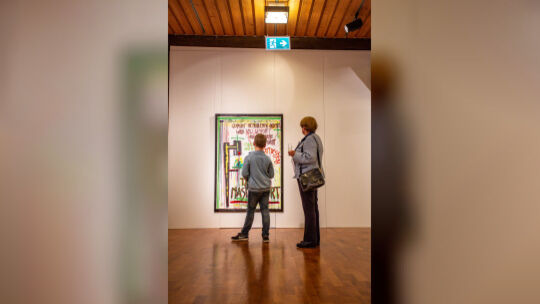 Kornhaus, Kunstverein Kirchheim, Vernissage, Kunst, Bilder, Vernetzt, Ausstellung, Tanz, Jung und alt, Kunst für jedermann