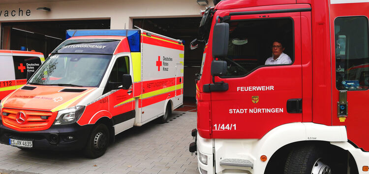 DRK und Feuerwehr öffnen am Sonntag, 27. Oktober, in Nürtingen ihre Pforten.
