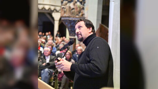 1250 Jahre Weilheim, Stadtjubiläum, Vortragsreihe in der Peterskirche, Dr. Wendt, Tillmann Marstaller und Manfred Waßner 1250 Jahre Weilheim, Stadtjubiläum, Vortragsreihe in der Peterskirche, Dr. Wendt, Tillmann Marstaller und Manfred Waßner