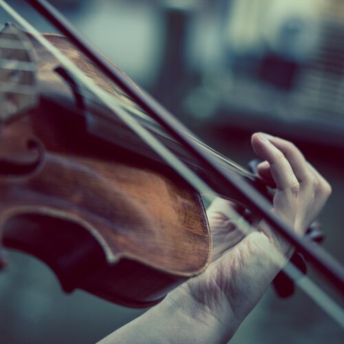 Symbolbild Musik, Geige, Violine
