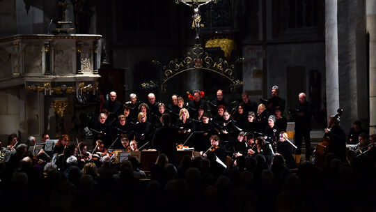 Kirchheimer Kammerchor, Capella Martini, Sopranistin Christina Schmid, Dirigent Ralf Sach, Konzert in der Martinskirche, "unbeka