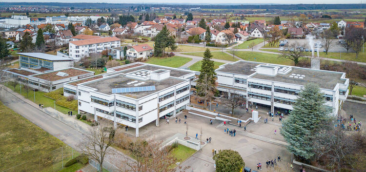 Das Bildungszentrum Wühle muss saniert werden - eines der Großprojekte in Weilheim.Foto: Carsten Riedl