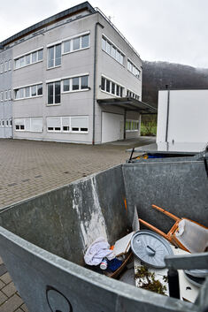 Das umgebaute Bürogebäude in der Höllochstraße in Oberlenningen dient nicht mehr als Unterkunft für Flüchtlinge. Zu Spitzenzeite