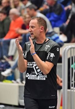 HSG-Trainer Markus Weisl will als  Herbstmeister in die Pause.Foto: Markus Brändli