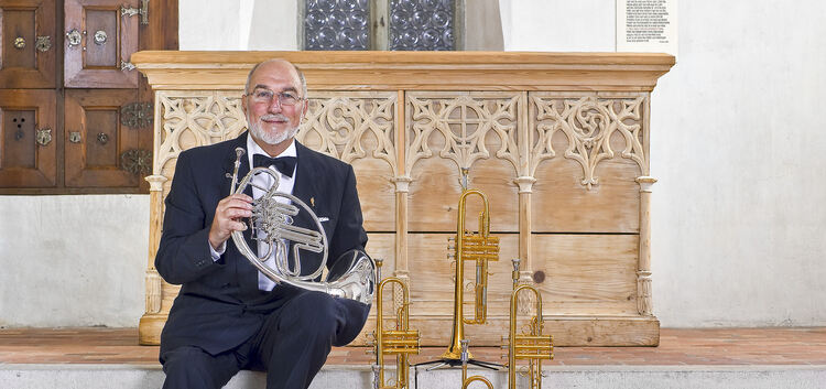 Der renommierte Solotrompeter Professor Claude Rippas aus Zürich ist zu Gast in Denkendorf. Foto: pr