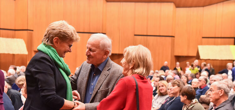 Emotionale Momente gab es für die noch amtierende Kirchheimer Oberbürgermeisterin Angelika Matt-Heidecker zuhauf in der vollbese