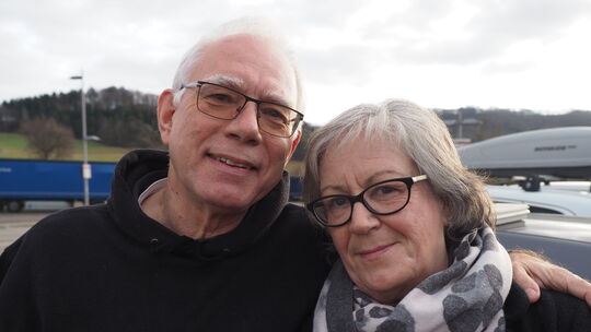 Ute Näckel und Karl-Heinz Newiadomsky aus Leverkusen Ute Näckel und Karl-Heinz Newiadomsky aus Leverkusen