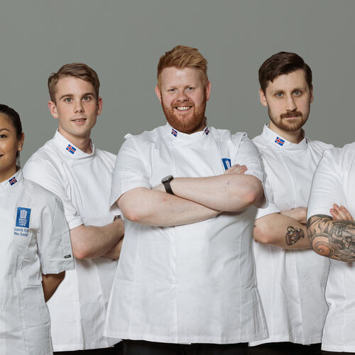 Die isländische Koch-Nationalmannschaft nimmt an der Olympiade der Köche in Stuttgart teil. Das Team wohnt in Kirchheim im Hotel