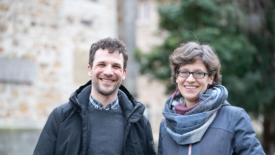 David Warneck und Sandra Schettke.Foto: Carsten Riedl