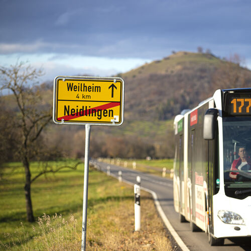Die LInie 177 verkehrt ab April wieder durchgehend von Oberlenningen nach Neidlingen.Foto: Jean-Luc Jacques