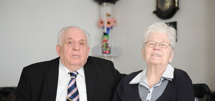 Waldemar und Amalia Kehm sind seit 60 Jahren verheiratet.Foto: Deniz Calagan