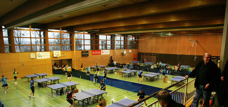 Fest in Tischtennis-Hand wird die LUG-Halle am Wochenende bei den Stadtmeisterschaften sein. Foto: Jörg Bächle